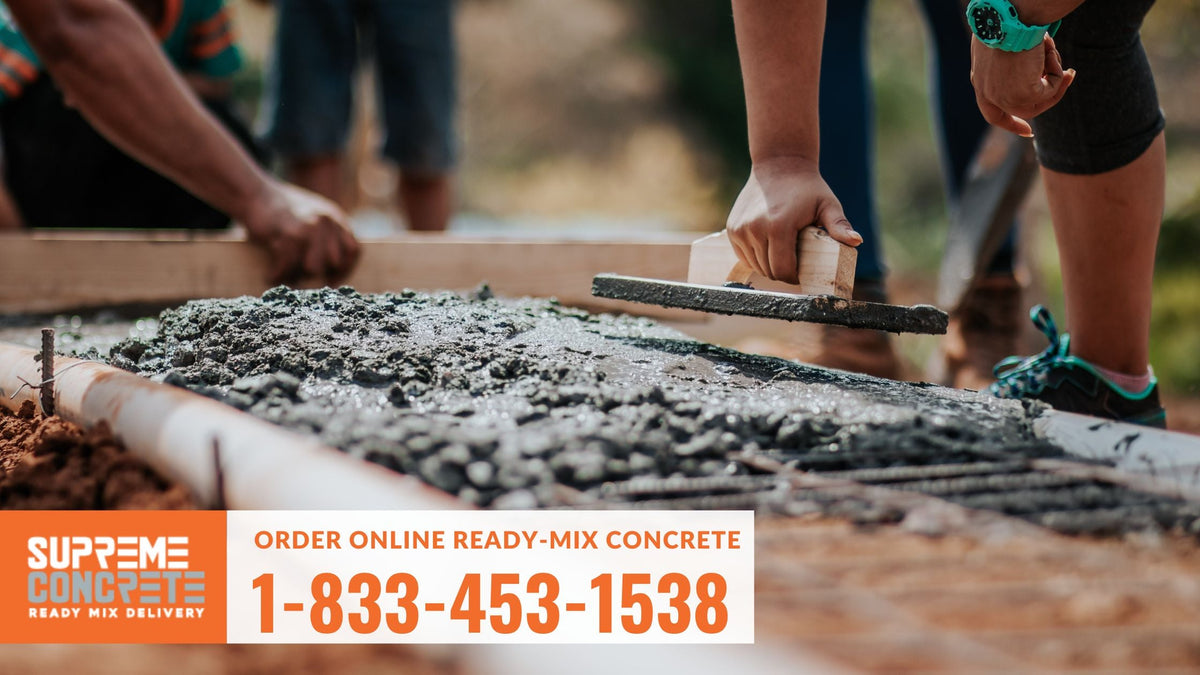 Concrete near me How to order online SUPREME CONCRETE LLC